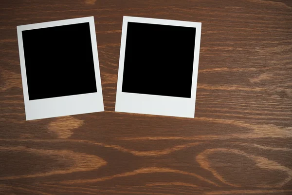 Prázdné filmový Polaroid — Stock fotografie