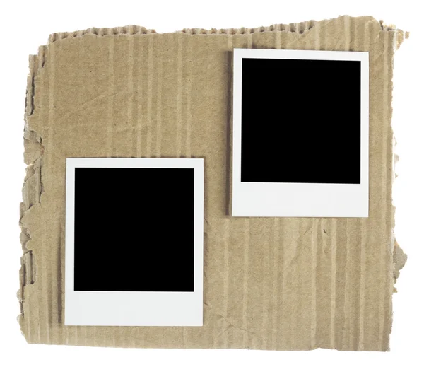 Polaroid film spazi vuoti — Foto Stock