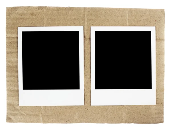 Polaroid фільм пусті клітинки — стокове фото