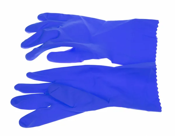 Резиновые перчатки — стоковое фото