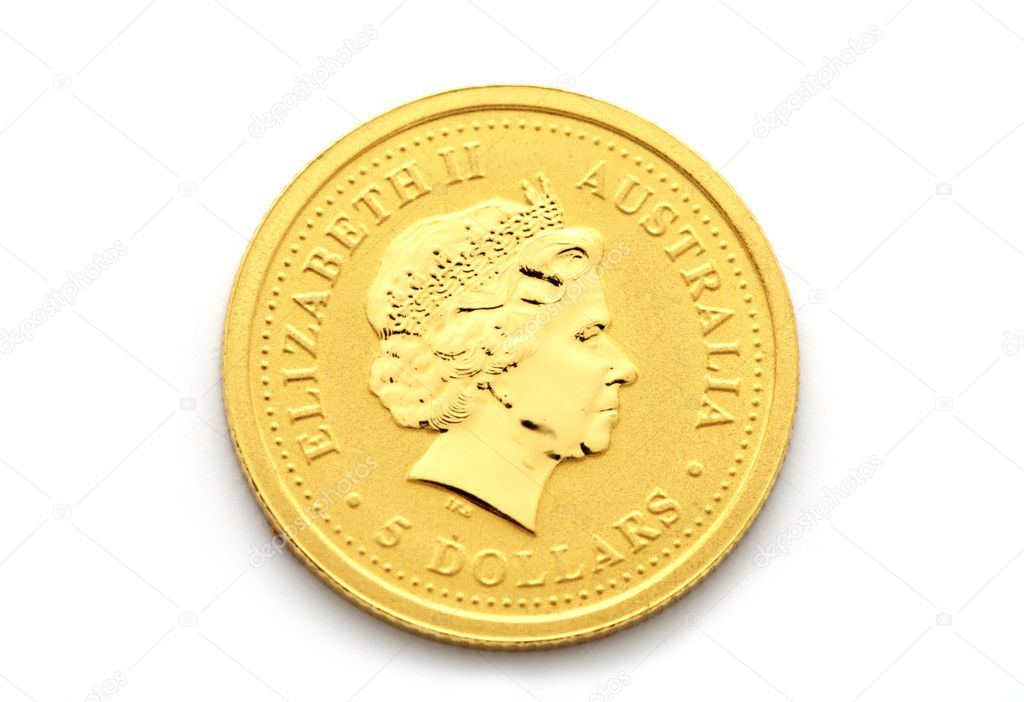 Five dollars coin Australia
