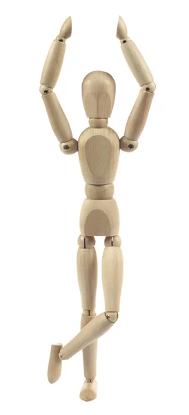 Wooden figure concepts — Stock Photo, Image