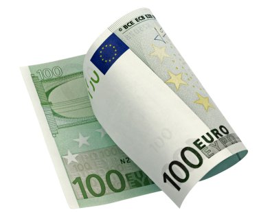 bir banknot 100 euro