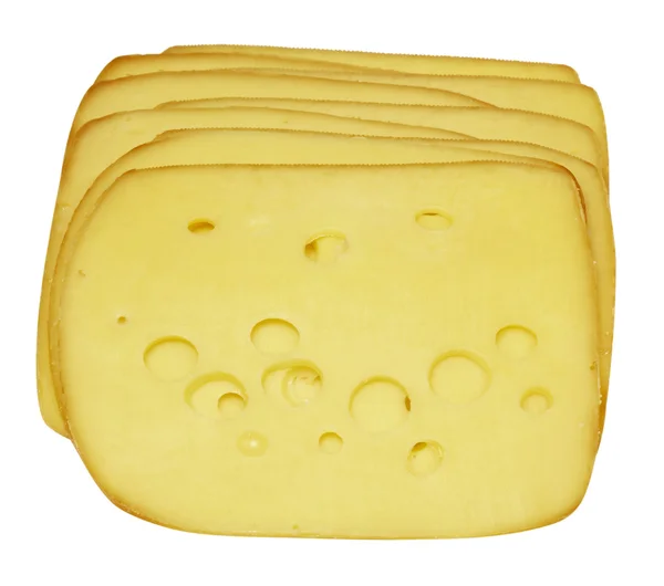 슬라이스 치즈 — 스톡 사진