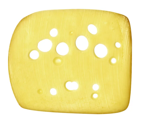 Sliced cheese — Stock Photo, Image
