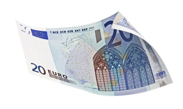 Rachunek 20 euro — Zdjęcie stockowe