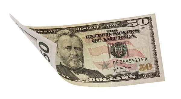 Bankovka 50 dolaru — Stock fotografie