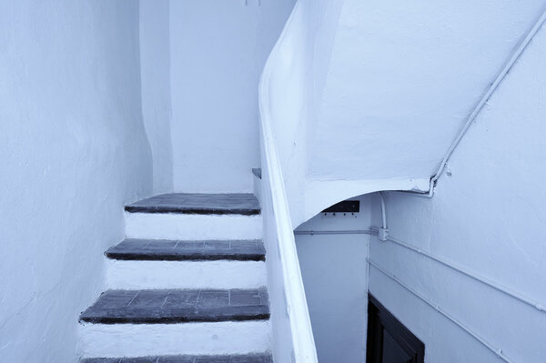 Blue stair