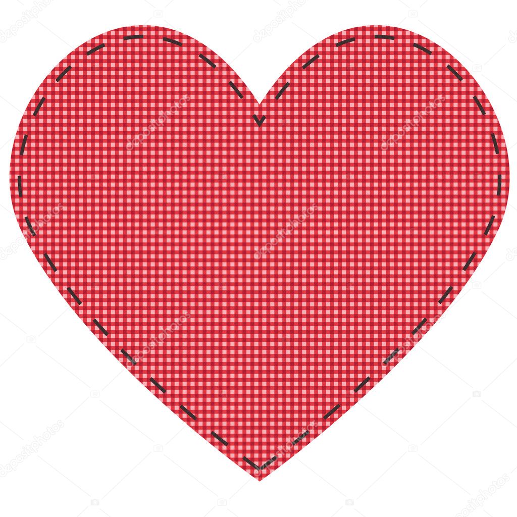 Checkered heart