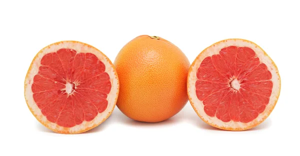 Grapefruits, isoliert — Stockfoto