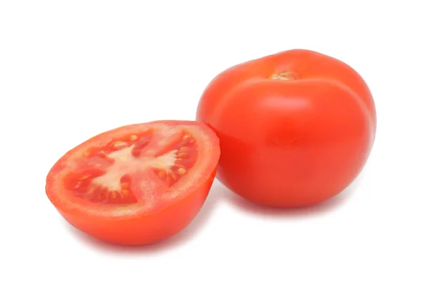 Tomates rouges mûres, isolées — Photo