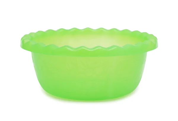 Plastic Bowl, terisolasi — Stok Foto