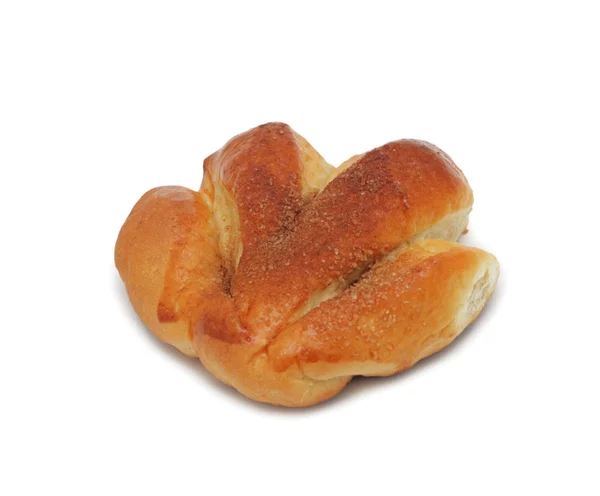 Rotolo di pane, isolato — Foto Stock