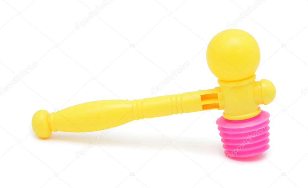 Toy 'hammer', isolated