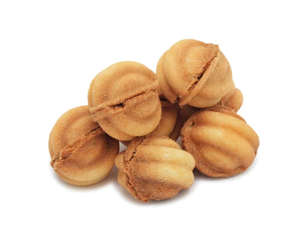 Cookie-uri stivuite, izolate — Fotografie, imagine de stoc