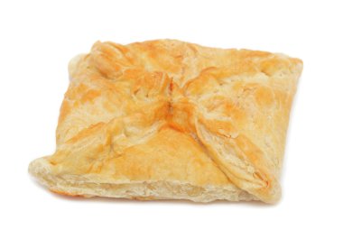 Georgian cheese-pie, isolated clipart