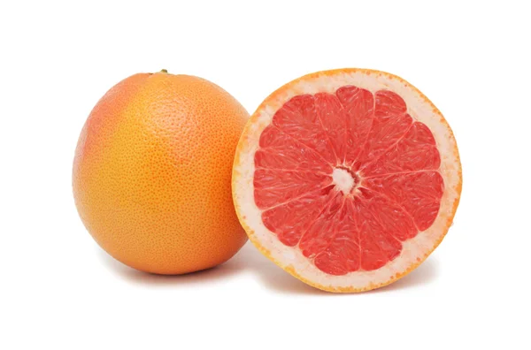 Grapefruits, isoliert — Stockfoto