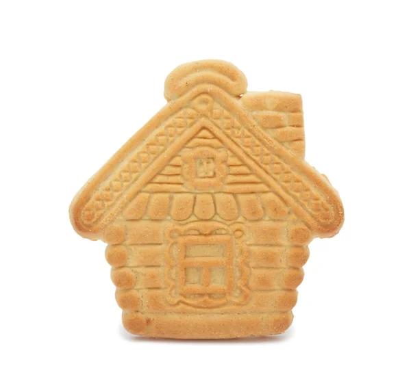 Cookie 'house', isolated — Stock Photo, Image