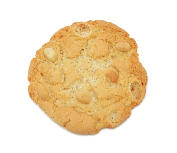 Nut Cookie, isolated — Stock Photo, Image