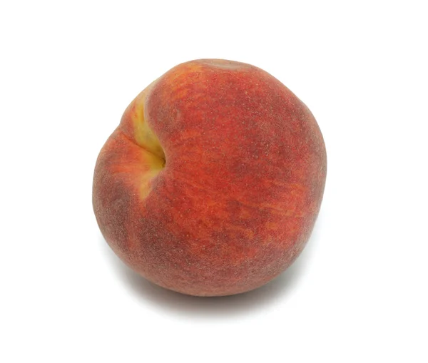 Персик, изолированный — стоковое фото