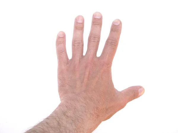 Hand gester — Stockfoto