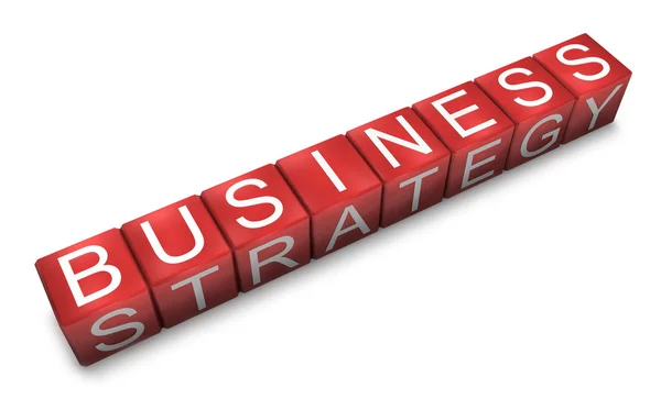Business And Strategy Puzzle — Stock Photo, Image
