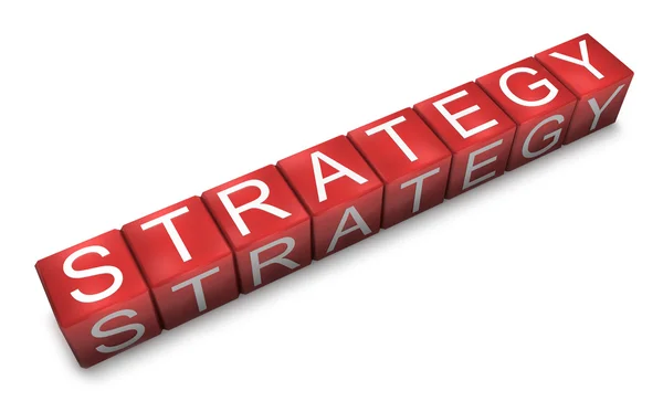 Strategy Puzzle — Stock Photo, Image