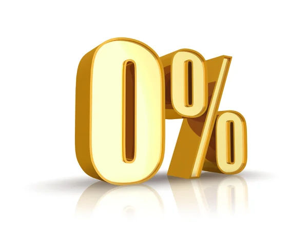 Ouro zero por cento — Fotografia de Stock