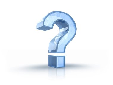 Ice Question Mark clipart