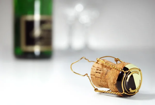 Празднование шампанского — стоковое фото