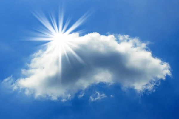 stock image Sun and Cloud