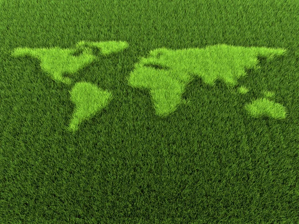 Mundo de hierba — Foto de Stock