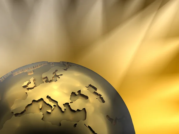 Закрытие "Золотого глобуса", Европа — стоковое фото