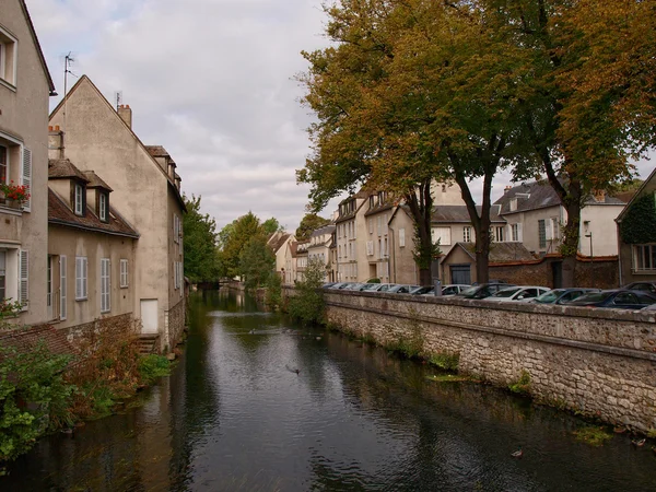 Річка Chartres — стокове фото