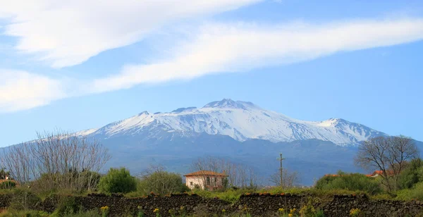 Vista sobre el Etna —  Fotos de Stock