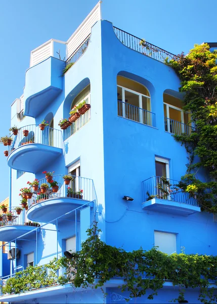 Casa azul — Foto de Stock