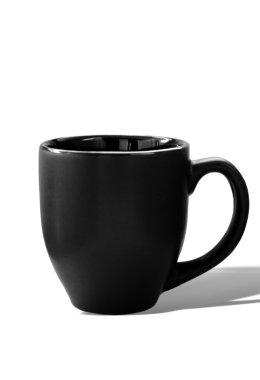 Black cup clipart