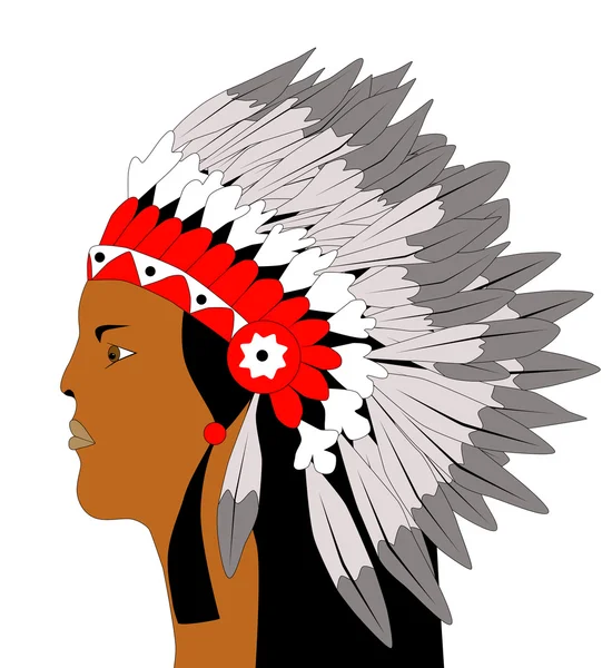 Amerikansk indian — Stockfoto