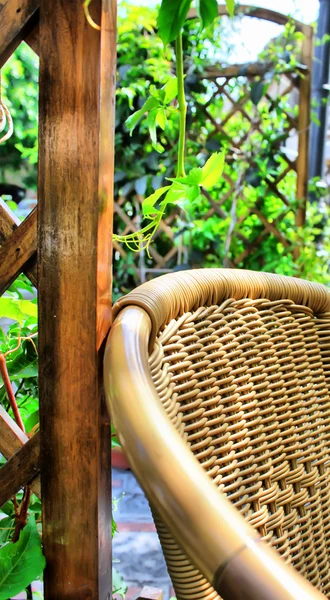 籐の椅子 — ストック写真