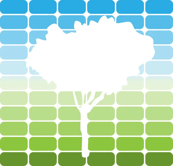 Ökologisches Logo — Stockvektor