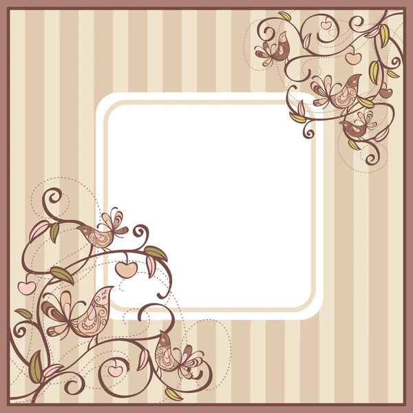 Cute card — Stock Vector