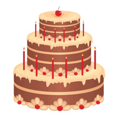 Birthday cake clipart