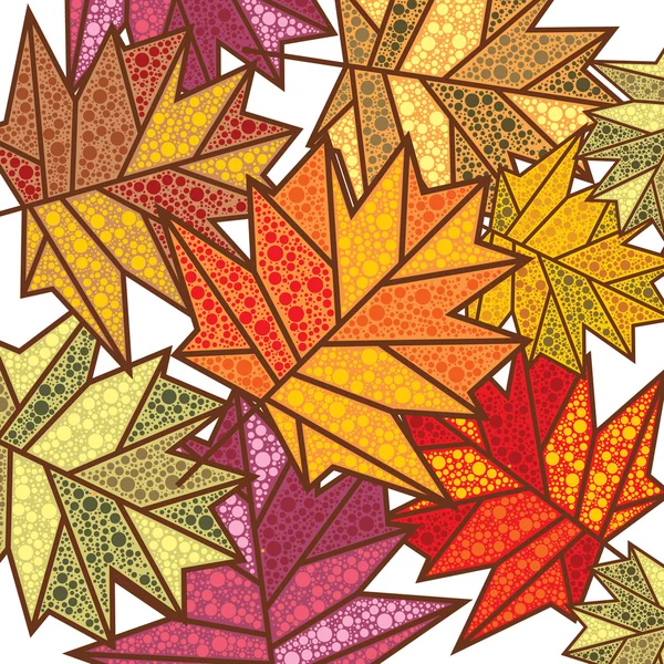 Outono abstrato fundo — Vetor de Stock