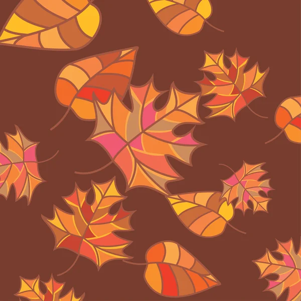 Fondo abstracto de otoño — Archivo Imágenes Vectoriales