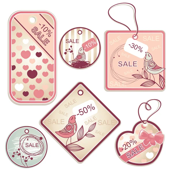 Stock vector Set of tags