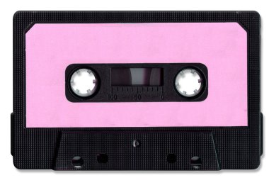 Cassette Tape with clipping path clipart