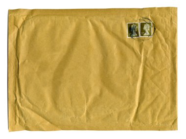 büyük kahverengi zarf