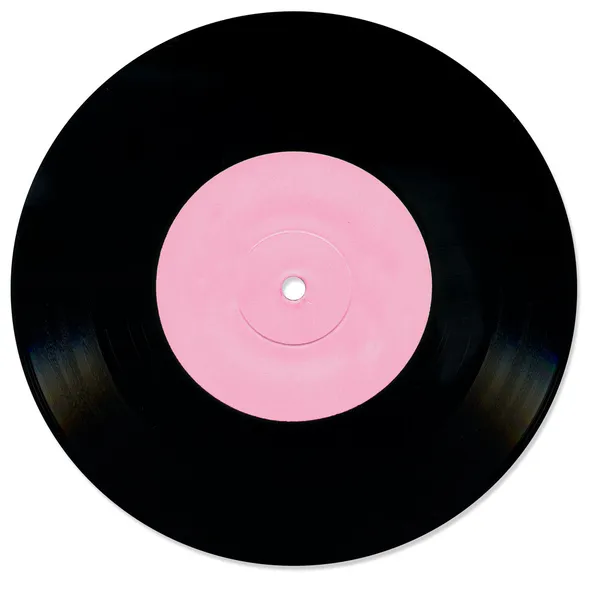 7 インチ ビニール レコード — ストック写真