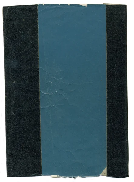 Old-school tekst boek gehouden samen met — Stockfoto