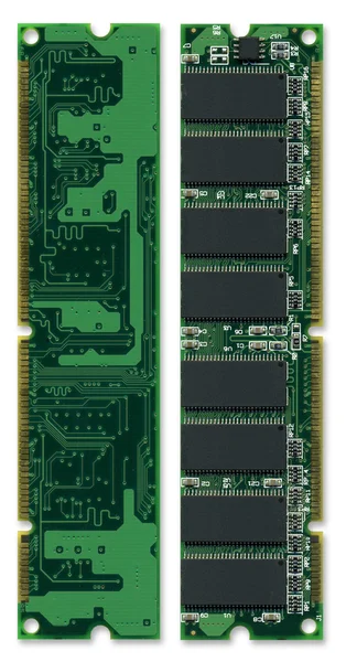 Κάρτα μνήμης ram του υπολογιστή — Φωτογραφία Αρχείου